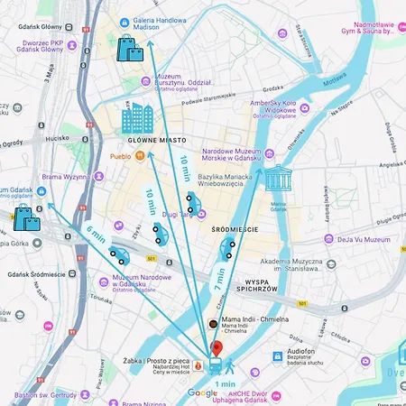 Hub - Charming Place, 5 Minutes To Old Town Homestay Gdansk